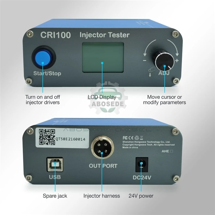 CRI100 High-Pressure Common Rail Injector Tester: Empowering Smart Diagnostics And Precision Calibration in Modern Diesel Repair Cleanrooms factory