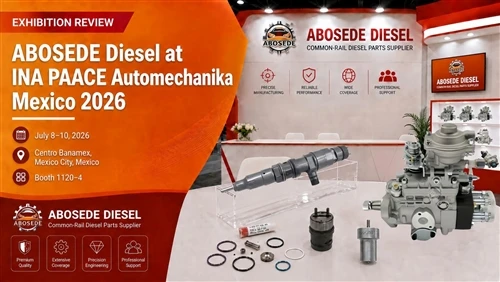 Arddangosodd ABOSEDE Diesel Atebion Rheilffyrdd Cyffredin Cynhwysfawr yn INA ...