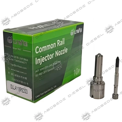 Ffroenell liwei rheilffordd gyffredin dlla118p2203 ar gyfer cummins pc 350-7 injan 0445120236 0445120125 0445120029